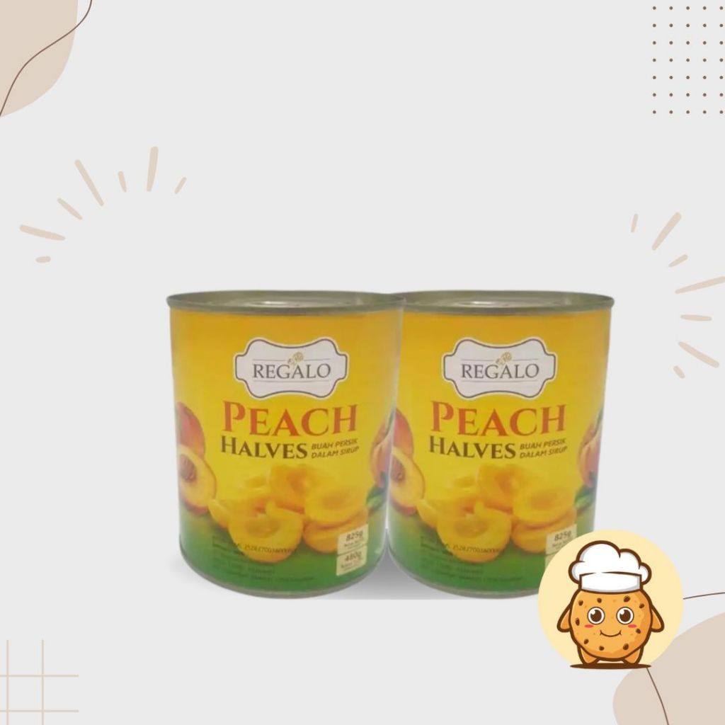 

Regalo Peach Halves Syrup 825gr