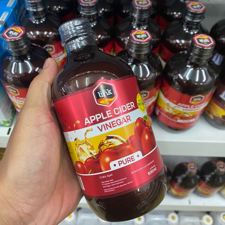 

Cuka Apel Link 500ML Organik Murni 100% Premium