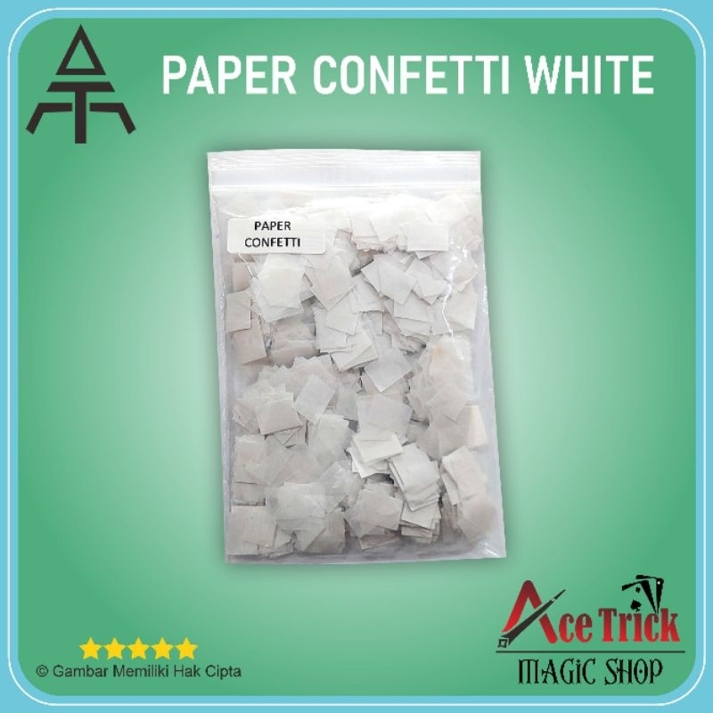 

Paper Confeti White - Warna Putih