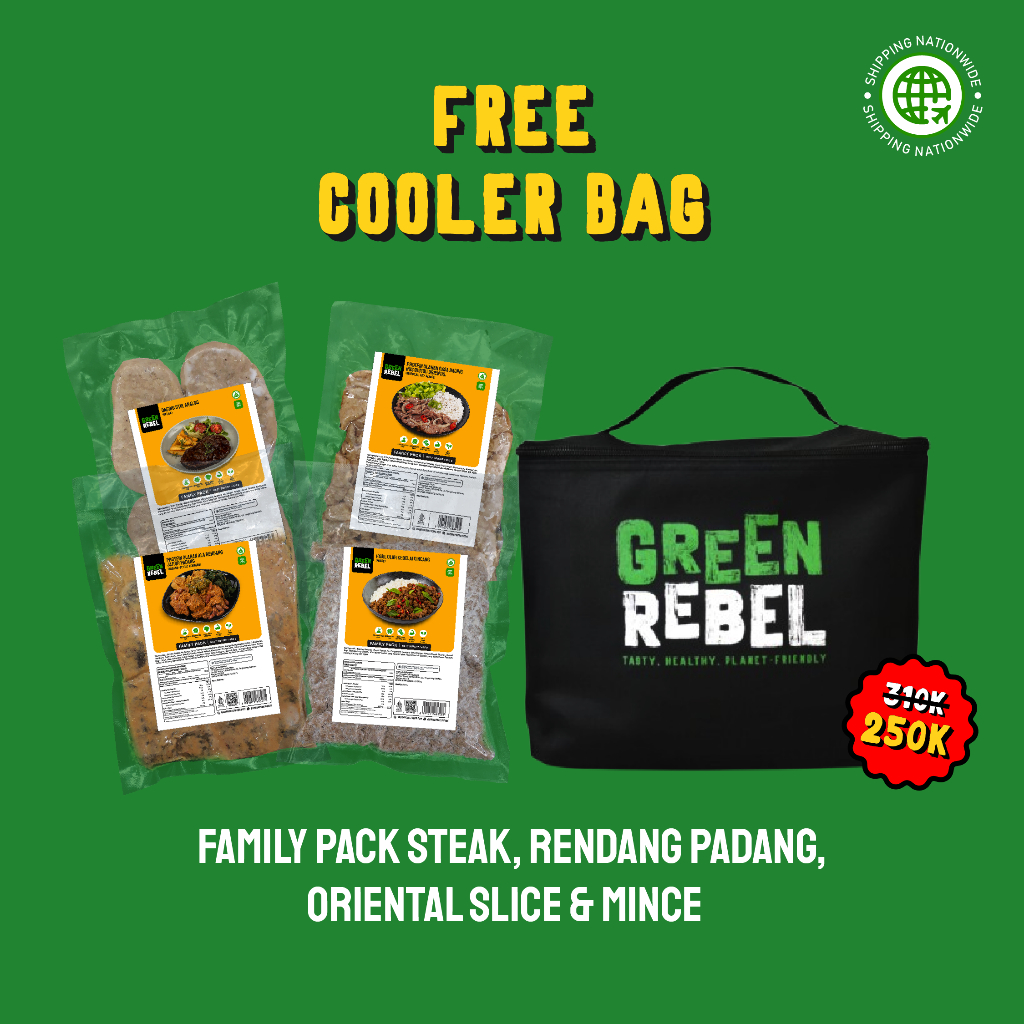 

Green Rebel Free Cooler Bag Familiy Pack Bundle - Frozen Product