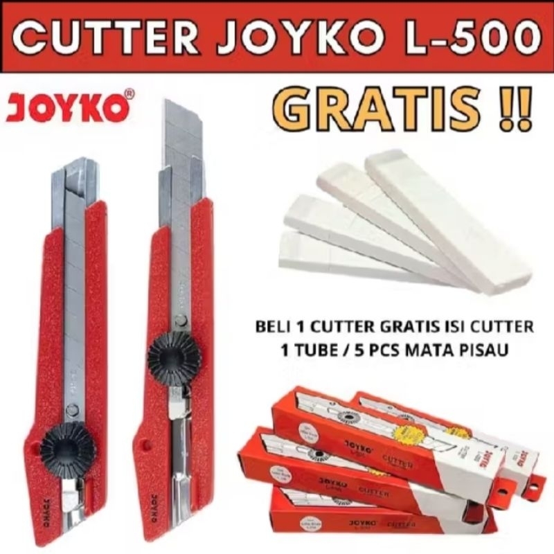 

cutter joyko L500 pisau pemotong