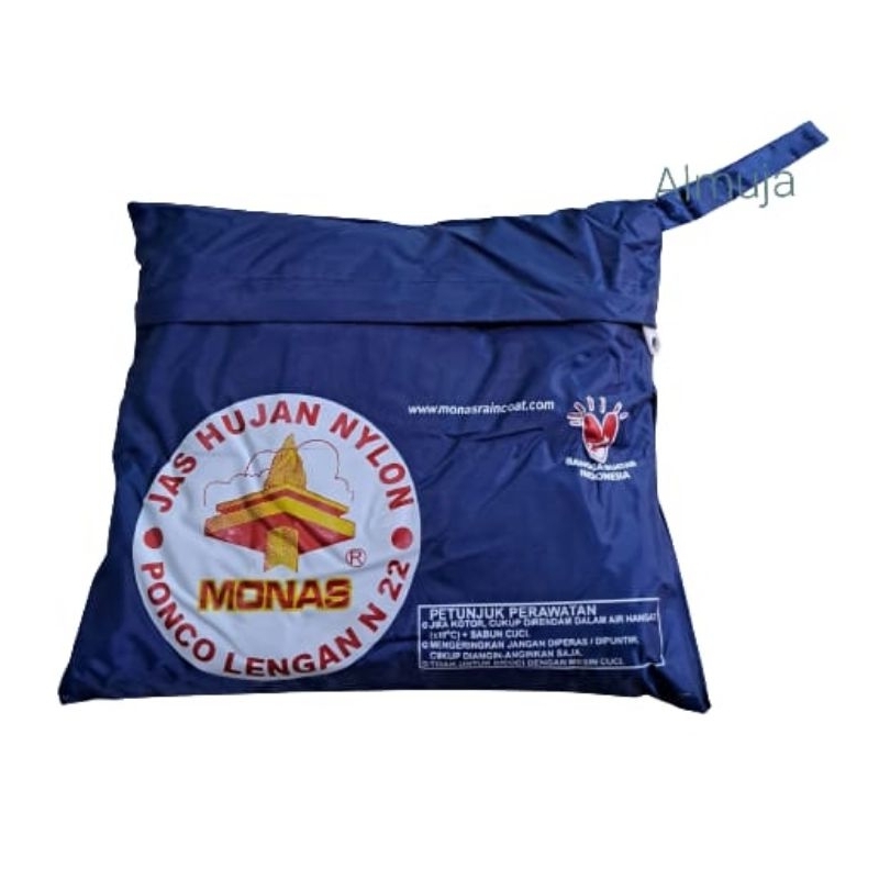 JAS HUJAN MONAS PONCO LENGAN N22 ORIGINAL 100%