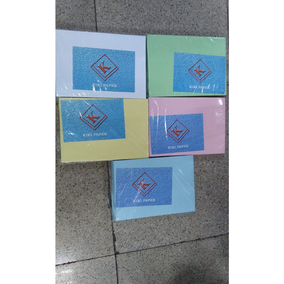 

Spesial KIKI Kes HVS Warna A4 7 Gram