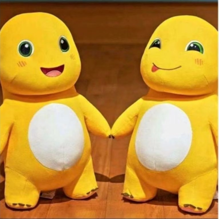 Boneka Dino Nailong Kuning BIG JUMBO 70Cm Bahan Plush High Quality