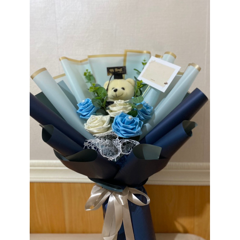 

Buket Wisuda (flanel buket)