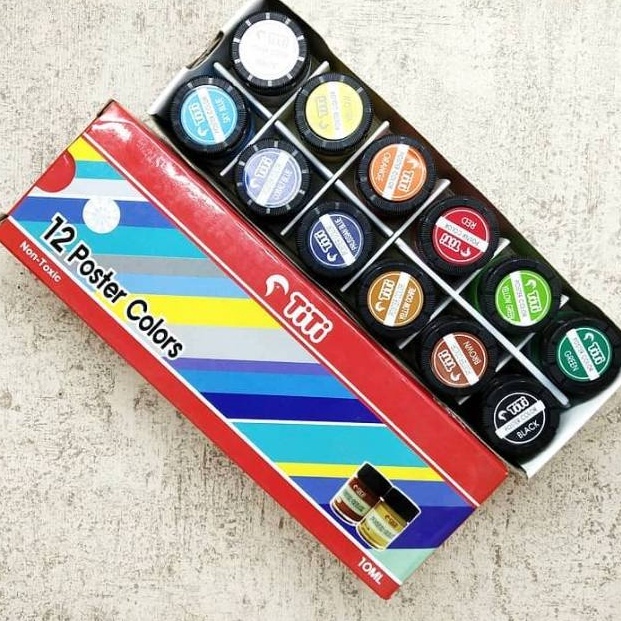 

KODE U28X CAT POSTER 12 WARNA JOYKO BOTOL PC1ML12C