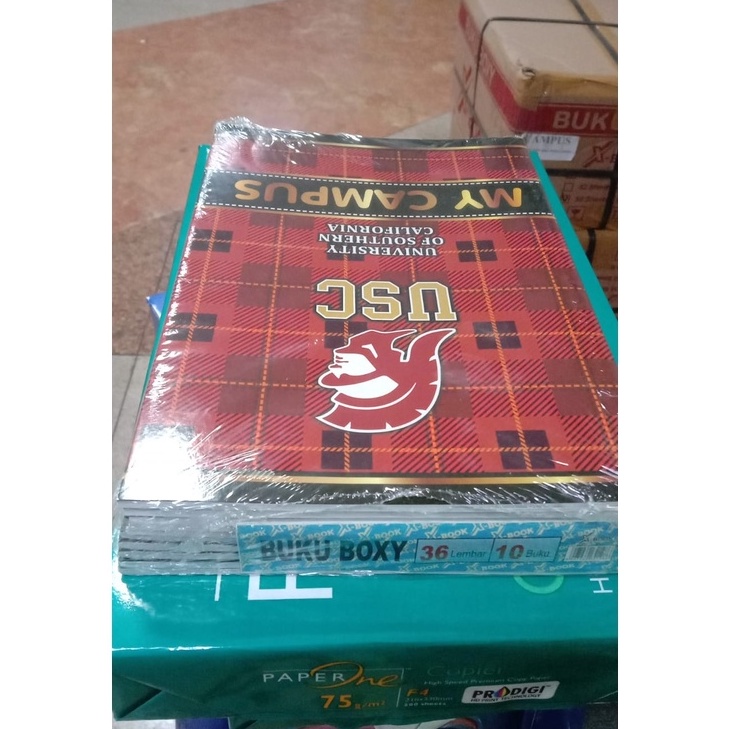 

KP8 Buku Tulis Campus 36 lembar PANJANG XBOX 1 PAK
