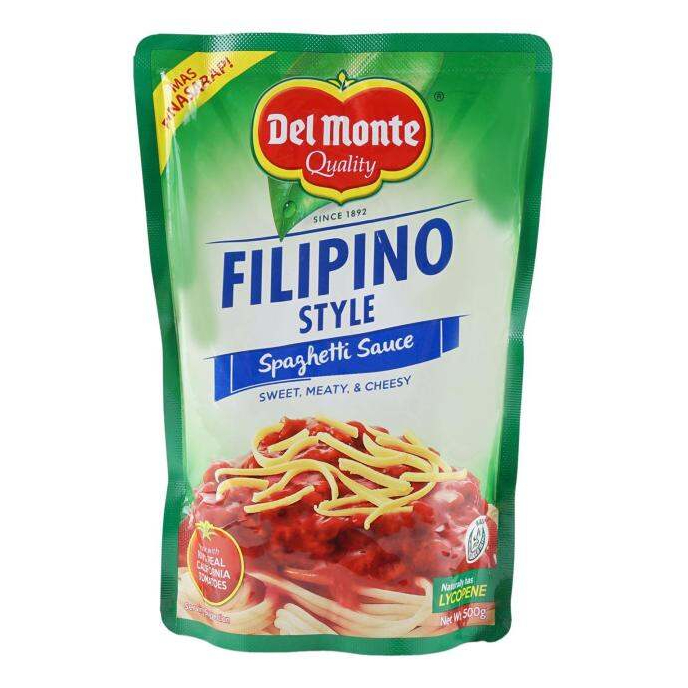 

Del Monte Spaghetti Sauce Filipino Style 500g Saus Instan Spageti Impor Sweet Meaty Cheesy Halal