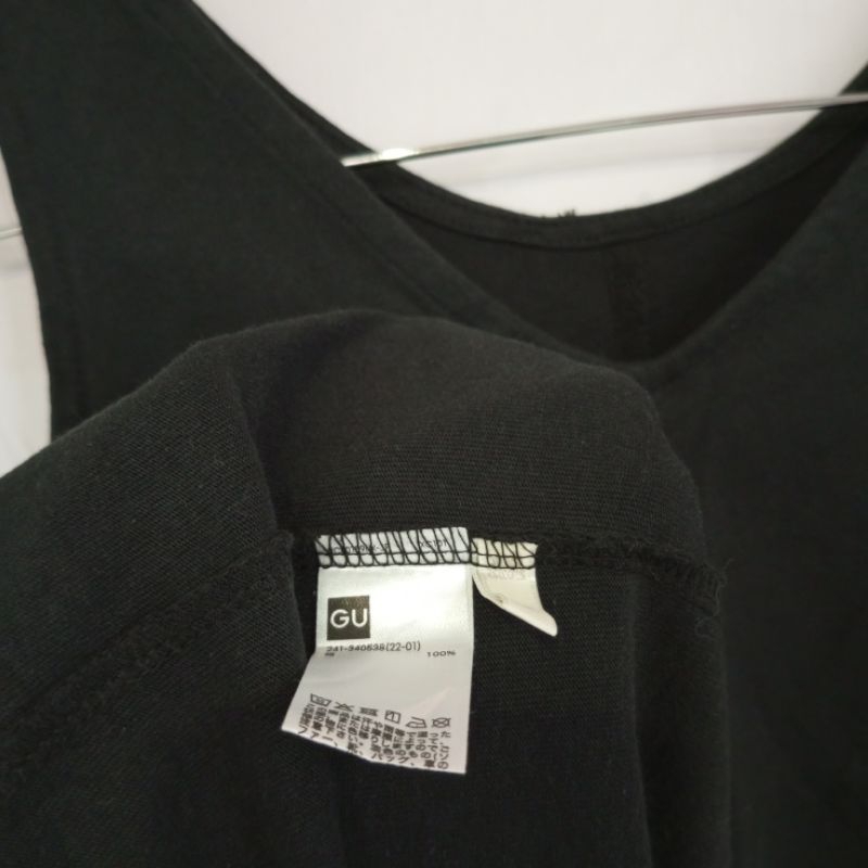 GU Uniqlo dress hitam