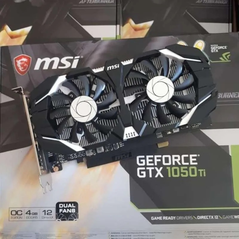 VGA MSI GTX 1050 Ti 4GB OC Version GDDR5