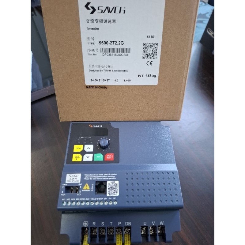 SAVCH INVERTER S600-2T2.2G 2.2KW 3HP 220V SANCH INVERTER 2.2KW