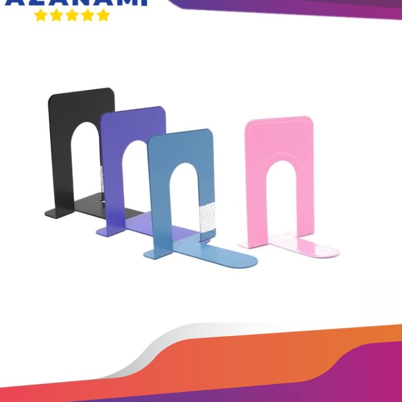 

KI3 PENAHAN BUKU STANDARD BOOK SANDARAN BUKU PEMBATAS BUKU 1 SET 2PCS