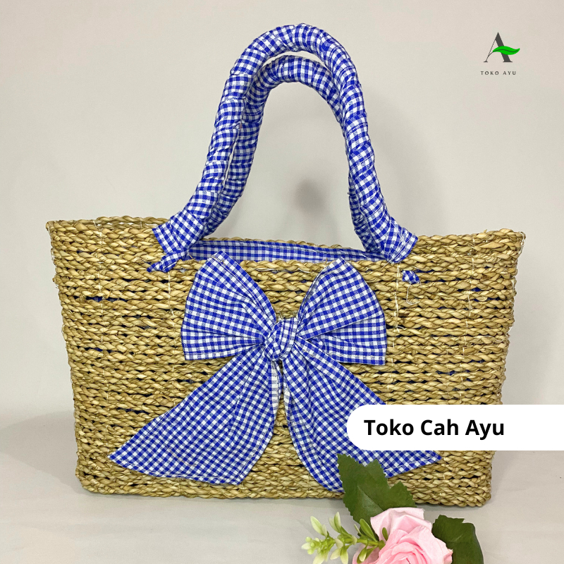 Tas anyaman wanita Tas mendong Tas pandan anyaman pita