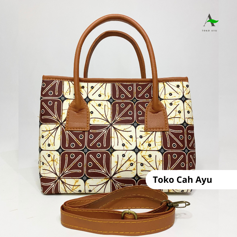 Tas Batik Wanita Tali Slempang Tas handbag kain batik