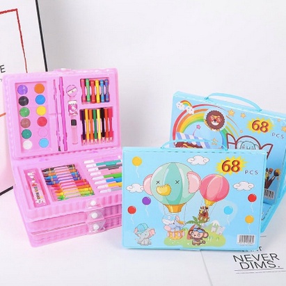 

Stock Terkini Crayon Set 68pcs Krayon Mewarnai Anak 68pcs Pensil Warna Set 68 pcs TAKASIMURA STORE