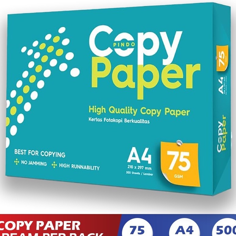 

Limit Copy Paper Kes Fotocopy 75 GSM A4 1Rim