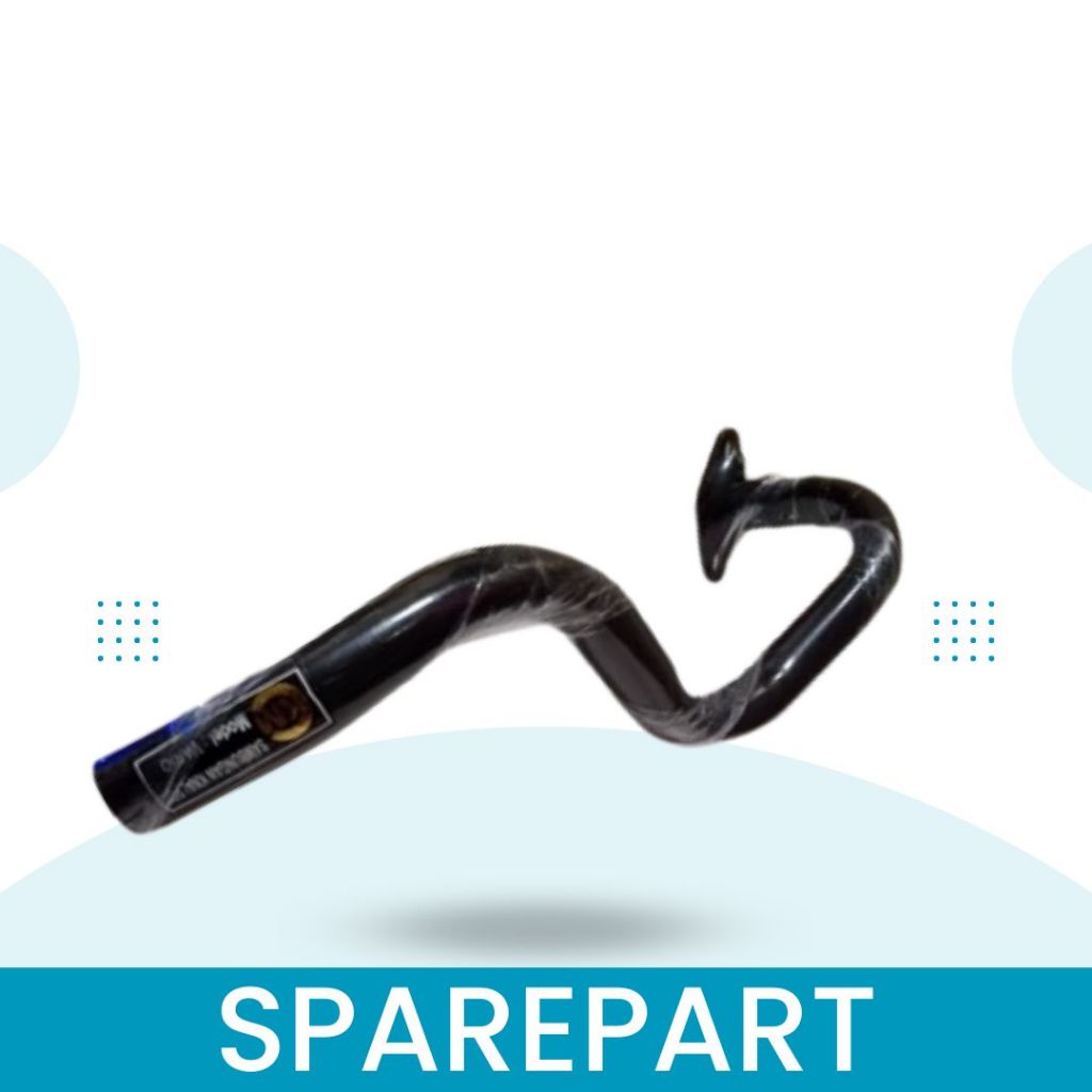 Leher Knalpot Vario 110 CW Karbu / Vario Techno 110 Karbu (PNP)