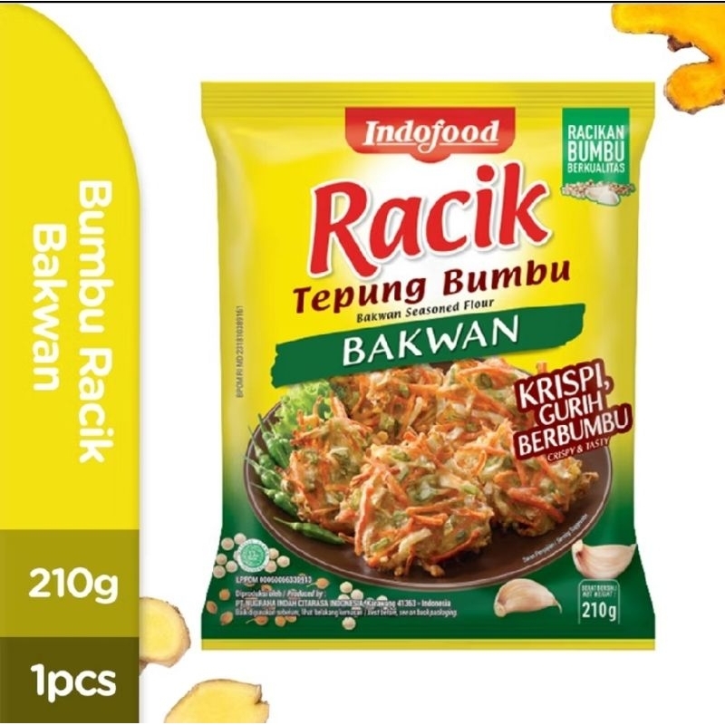 

Tepung Racik Bumbu Bakwan 210g - 1pcs