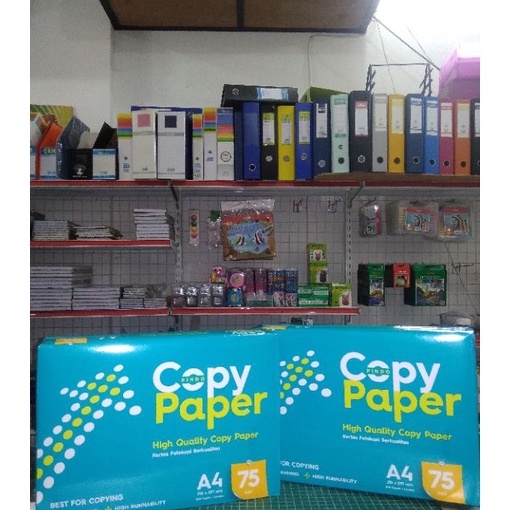 

Mega Kes HVS A4 75gr Copy Paper Khusus GojekGrab