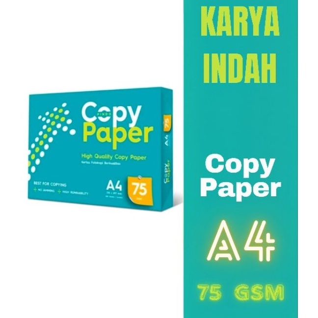 

Kilat Copy Paper 75 GSM A4F4 kes printing dan fopi