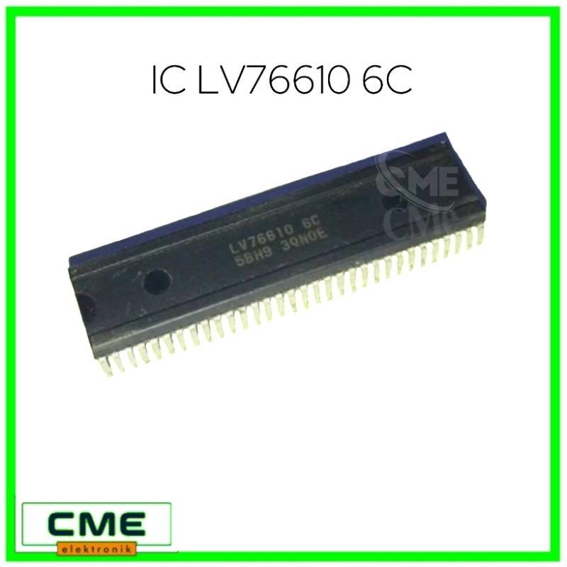 IC Tv Cabutan LV76610 6C IC Micom Program Copotan ORI Original