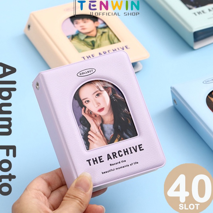 PROMO SPESIAL album foto polaroid Album Koleksi Kartu Foto Polaroid 4 Slot Ukuran 3 InciTenwin