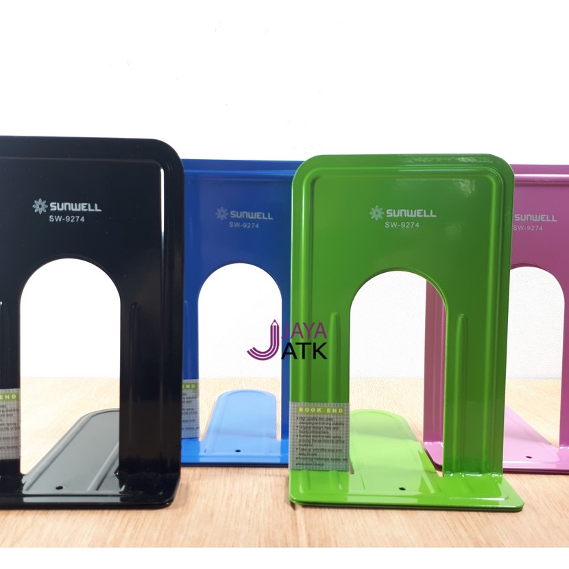

Terbatas Book End End Book Pembatas Buku Besi Standar Book No 7