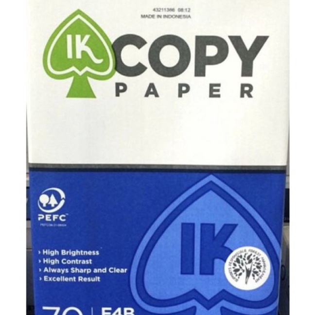 

HJ6 KES F4 7 COPY PAPER