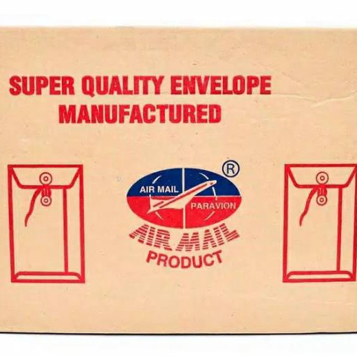 

FG2 Amplop Tali Coklat 31 Air Mail Folio F4