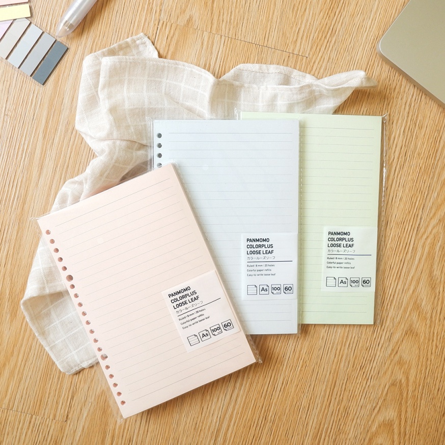 

KP8 PANMOMO Cololus Loose Leaf Binder Paper 1 Gsm Creativ