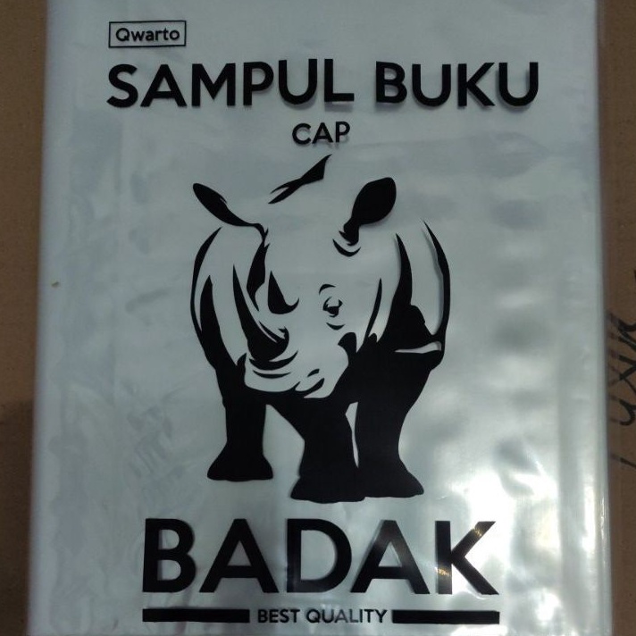 

KF7 Jual Sampul Plastik Buku Quarto CAP BADAK Isi 1 Lembar