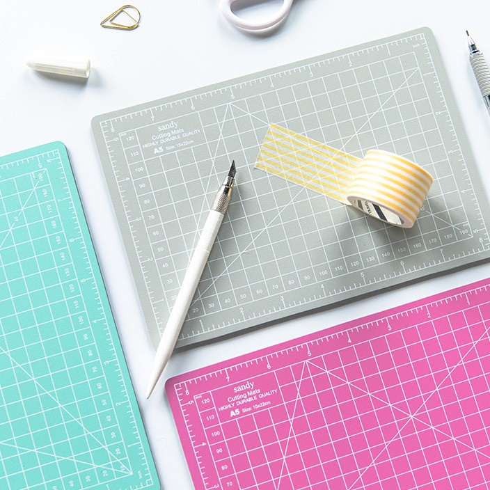 

TREND PRODUCT JUNESIX A5 CUTTING MAT CARVINGKNIFE PEN SET ALAS POTONG