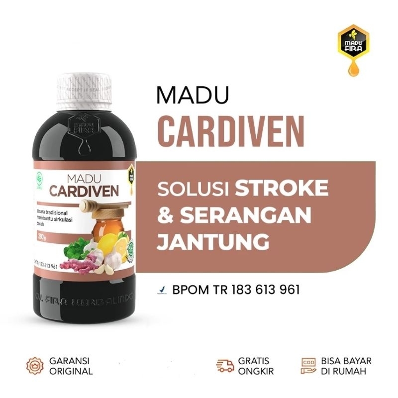 Cardiven Madu Gangguan Jantung dan Stroke