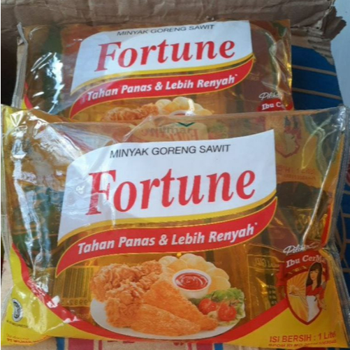 

Minyak Goreng Fortune Pillow 1L - Per Karton isi 12pcs