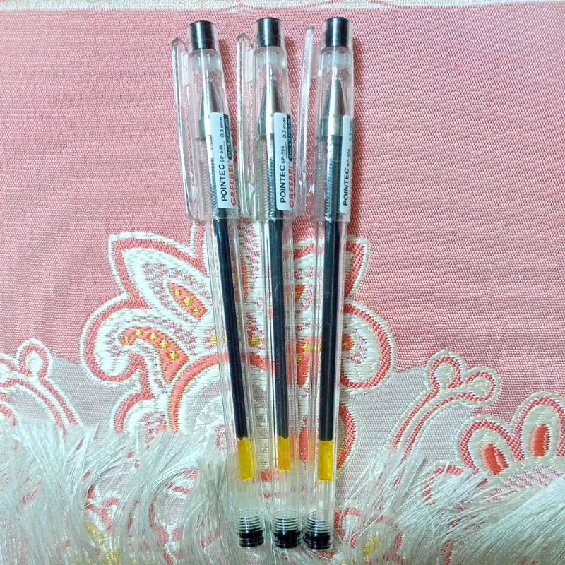 

PULPEN GREEBEL GP-506 POINTEC 0,5 HITAM PER 3PCS