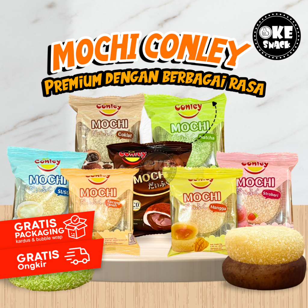 

Kue Mochi Conley Mochi Enak Lembut