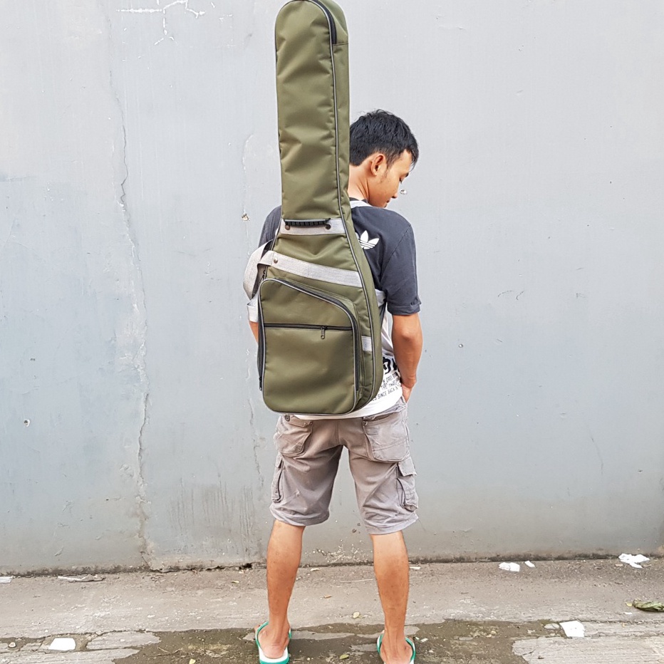 NEWPRODUCT Tas gitar listrik tebal anti air bass elektrik terbaru murah gigbag hardcase