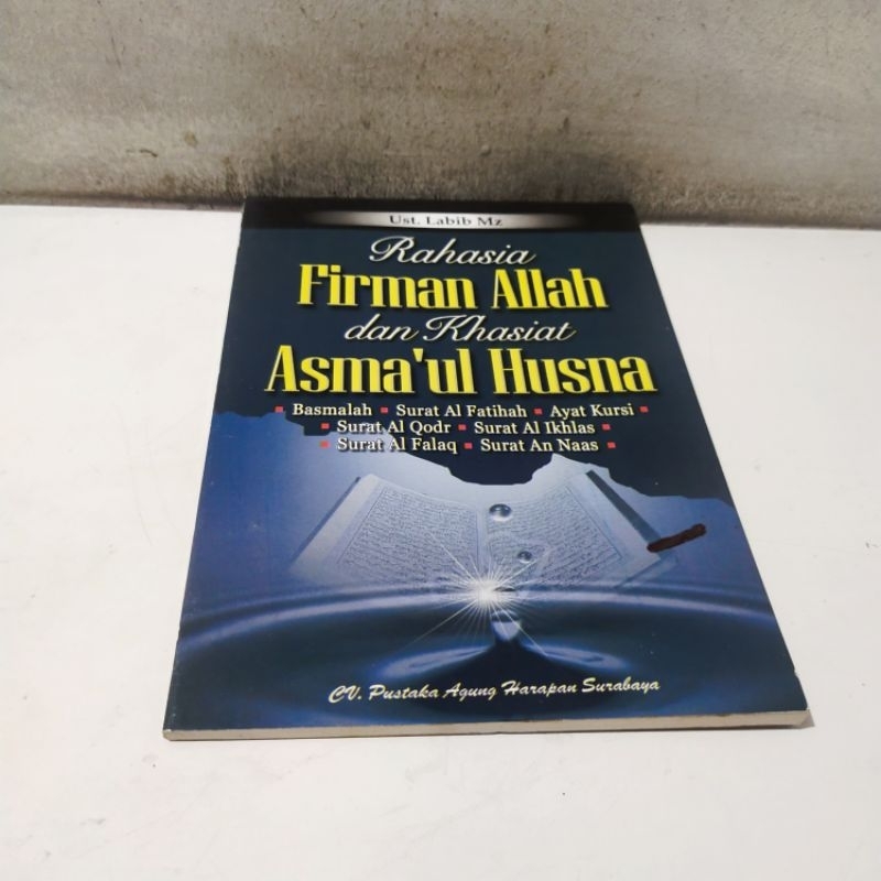 Buku Rahasia Firman Allah Dan Khasiat Asma'ul Husna