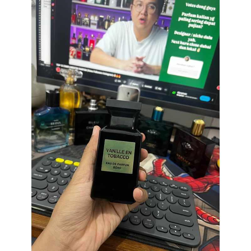 Fragrance World Vanille En Tobacco EDP 80ML Juice