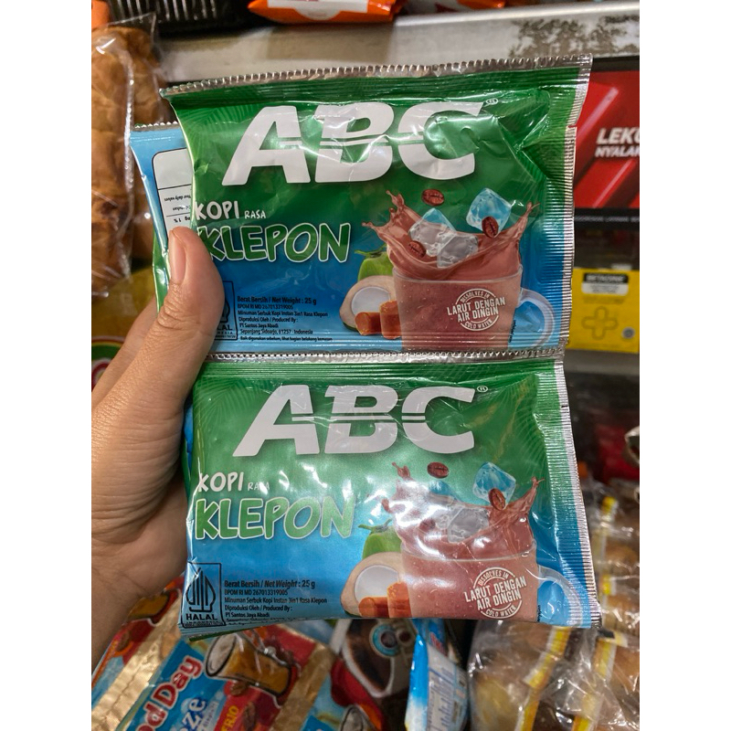 

ABC klepon sachet