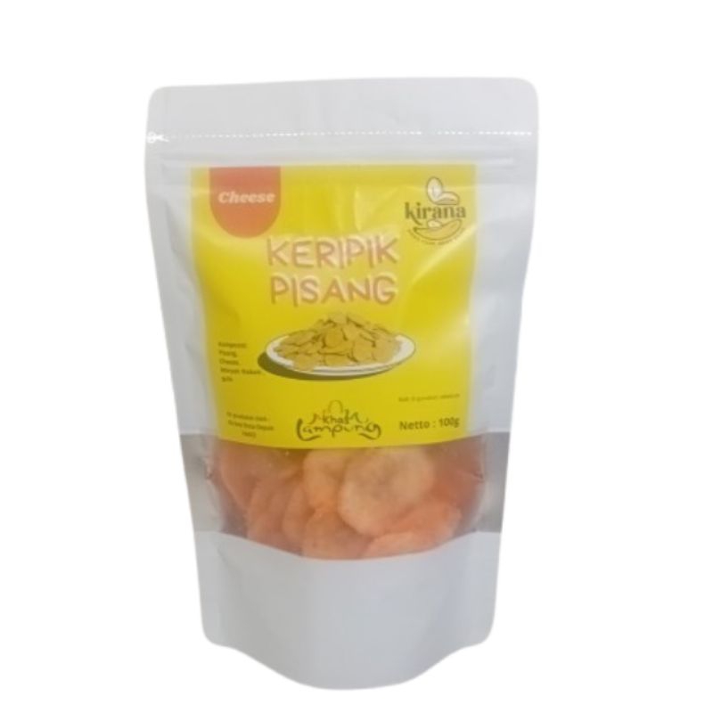 

Keripik Pisang Banana Chips Cheese Khas Lampung 100 gram