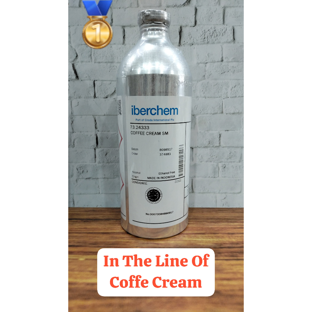 COFFEE CREAM SM BY IBERCHEM KEMASAN SEGEL KALENG 1 KG SEARAH COFFEE CREAM (ORIGINAL)