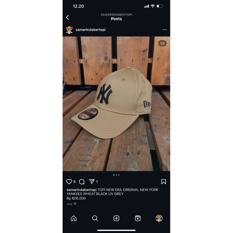 Topi New Era Original