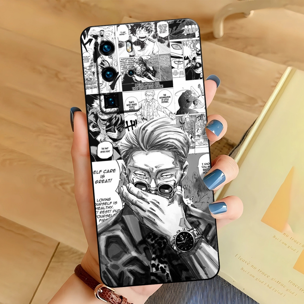 Case HP Huawei P40 / Huawei P40 Pro Terbaru Softcase Fashion Motif Komik Case Anti Slip Pelindung Co