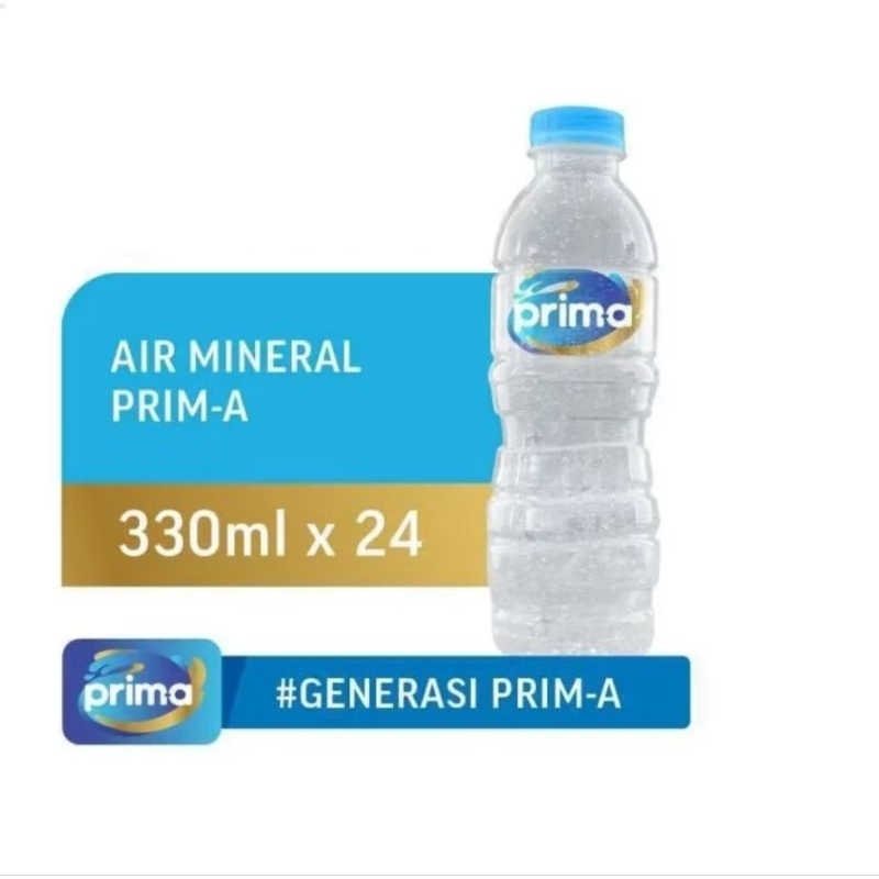 

PRIMA BOTOL 330 ml AIR MINERAL 1 DUS ISI 24