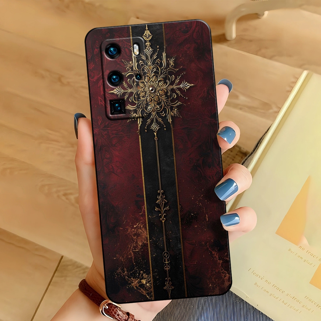 Case HP Huawei P40 / Huawei P40 Pro Terbaru Softcase Fashion Motif Luxury Case Anti Slip Pelindung C