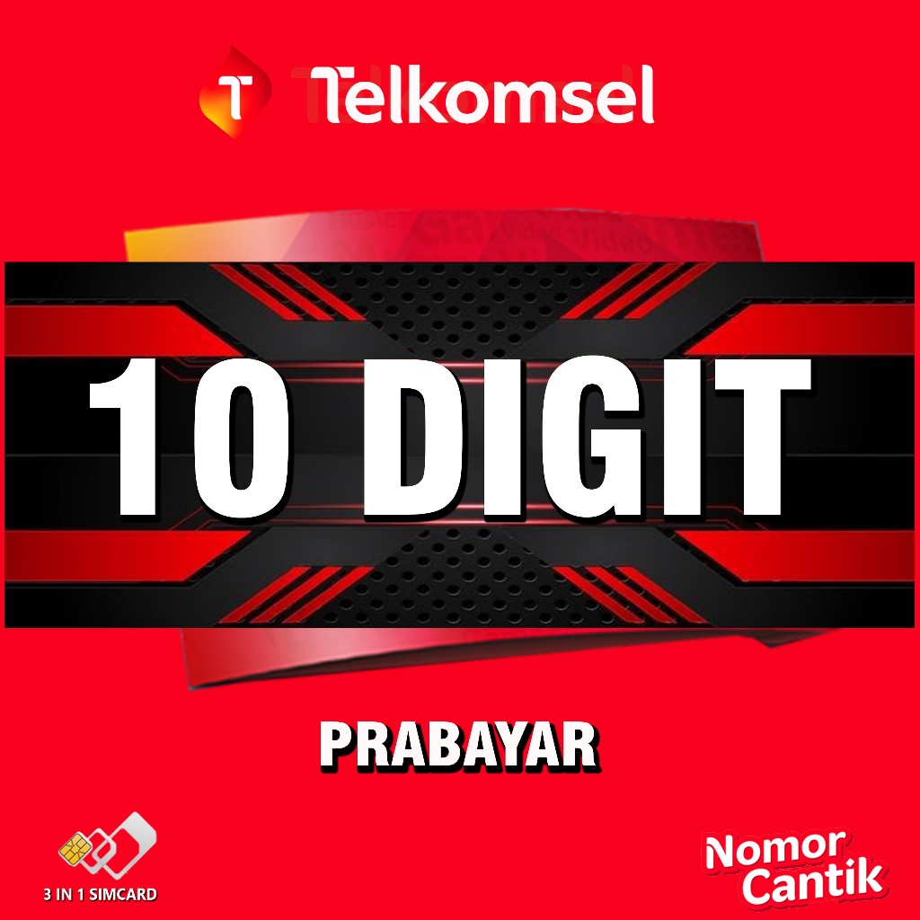 Simpati 10 Digit Nomer Cantik Telkomsel 10 Digit