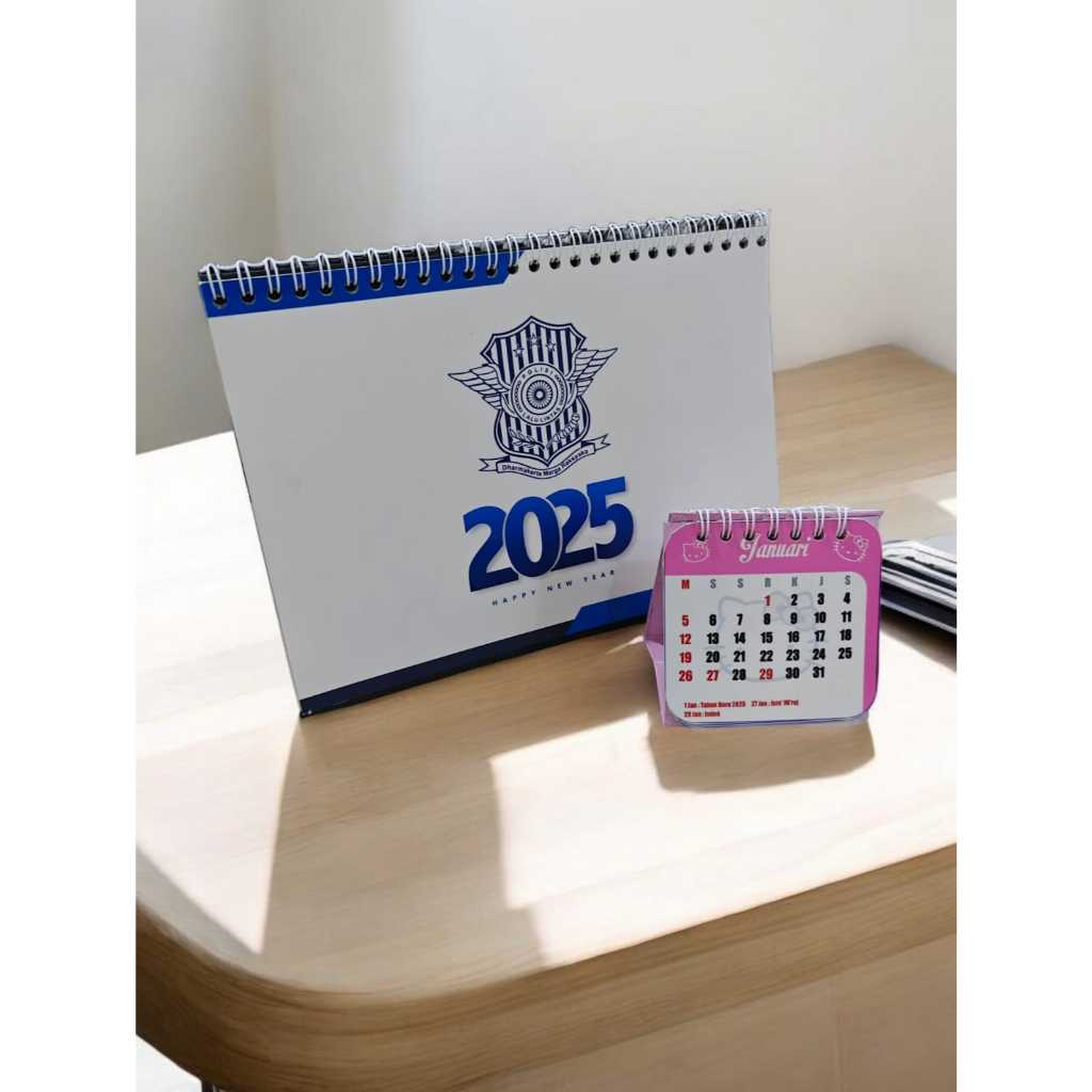 

kalender meja/ kalendek duduk tahun 2025/kalender dinding/ kalender costum