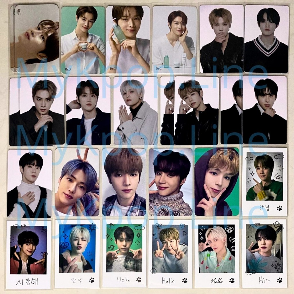 PC NCT Home Polaroid Sungchan Dr G Riize Binder Jaemin Jungwoo Shotaro Game Photocard Taeyong Chenle