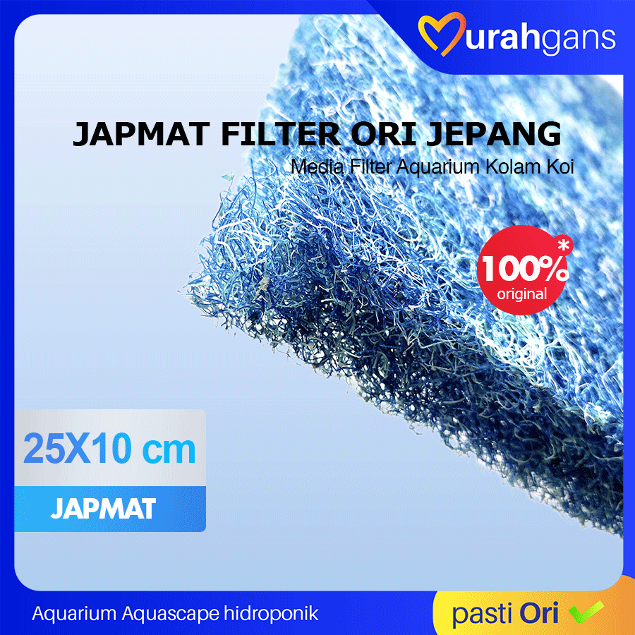 JAPMAT Media FIlter Aquarium Kolam Koi Original Japan